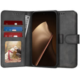 Husa pentru Xiaomi 15T Pro, Techsuit Diary Book, negru