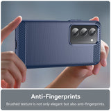 Husa pentru Xiaomi Redmi 15 5G, Techsuit Carbon Silicone, albastru