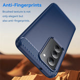 Husa pentru Xiaomi Redmi 15 5G, Techsuit Carbon Silicone, albastru