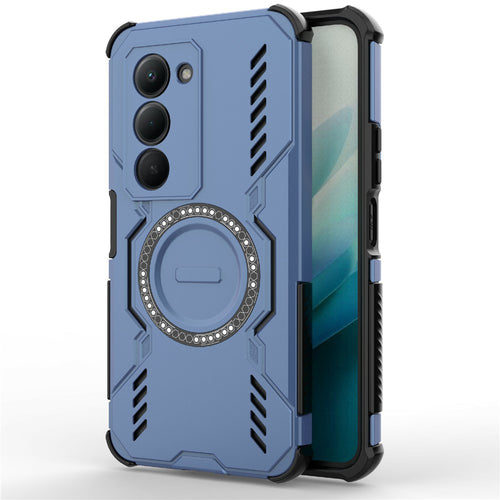 Husa pentru Xiaomi Redmi 15 5G, Techsuit ArmorMag Case, bleumarin