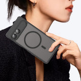 Husa pentru Sony Xperia 10 VII, Techsuit HaloFrost II MagSafe, negru