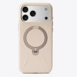 Husa pentru iPhone 17 Pro, Torras Qpro Silicone Series, crem