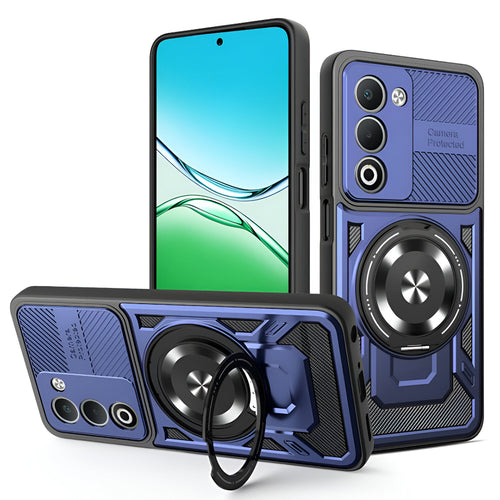 Husa pentru OPPO A5 4G, Techsuit RuggedCam, albastru