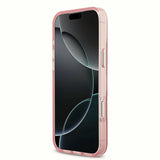 Husa pentru iPhone 17 Pro Max, Karl Lagerfeld IML Choupette Sketch Logo MagSafe (KLHMP17XHGCHGKBP), roz
