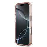 Husa pentru iPhone 17, Karl Lagerfeld IML Choupette Sketch Logo MagSafe (KLHMP17SHGCHGKBP), roz