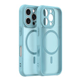 Husa pentru iPhone 16 Pro, Techsuit HaloFrost II MagSafe, verde menta