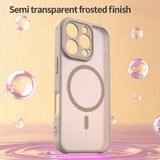 Husa pentru iPhone 16 Pro, Techsuit HaloFrost II MagSafe, auriu
