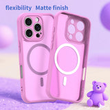 Husa pentru iPhone 16 Pro, Techsuit HaloFrost II MagSafe, auriu