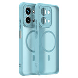Husa pentru Xiaomi Redmi 15C 4G, Techsuit HaloFrost II MagSafe, verde menta