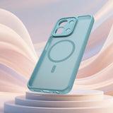 Husa pentru Xiaomi Redmi 15C 4G, Techsuit HaloFrost II MagSafe, verde menta