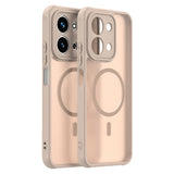 Husa pentru Xiaomi Redmi 15C 4G, Techsuit HaloFrost II MagSafe, auriu