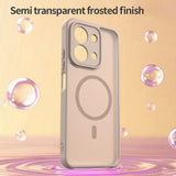 Husa pentru Xiaomi Redmi 15C 4G, Techsuit HaloFrost II MagSafe, auriu