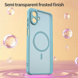 Husa pentru Samsung Galaxy A07 4G, Techsuit HaloFrost II MagSafe, verde menta