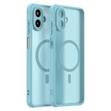 Husa pentru Samsung Galaxy A07 4G, Techsuit HaloFrost II MagSafe, verde menta