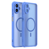 Husa pentru Samsung Galaxy A07 4G, Techsuit HaloFrost II MagSafe, albastru