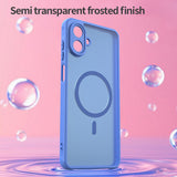 Husa pentru Samsung Galaxy A07 4G, Techsuit HaloFrost II MagSafe, albastru