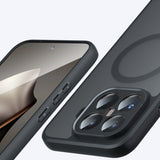 Husa pentru Xiaomi 15T, Techsuit PureFrost MagSafe, negru frost