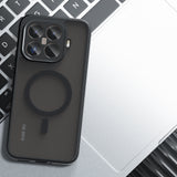 Husa pentru Xiaomi 15T, Techsuit PureFrost MagSafe, negru frost