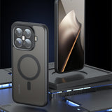 Husa pentru Xiaomi 15T Pro, Techsuit PureFrost MagSafe, negru frost