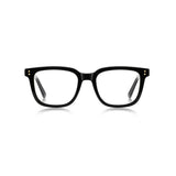 Techsuit Anti-Blue Light Glasses Reflex PC (2225), pentru Men, Square, TR90&Metal Frame, AC Lens, Negru