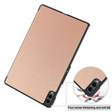 Husa tableta pentru Samsung Galaxy Tab S11 Ultra, Techsuit FoldPro, roz