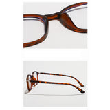 Techsuit Anti-Blue Light Glasses Reflex PC (6635), Unisex, Round, TR90 Frame, AC Lens, Light Maro