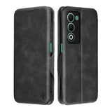 Husa pentru OPPO A5 4G, Techsuit Safe Wallet Plus, negru