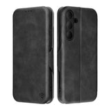 Husa pentru Samsung Galaxy S25 FE, Techsuit Safe Wallet Plus, negru
