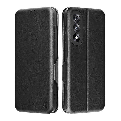 Husa pentru OnePlus Nord 5, Techsuit Safe Wallet Plus, negru