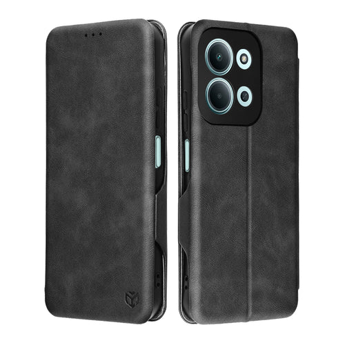 Husa pentru Xiaomi Redmi 15C 4G, Techsuit Safe Wallet Plus, negru