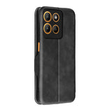 Husa pentru Motorola Moto G15, Techsuit Safe Wallet Plus, negru