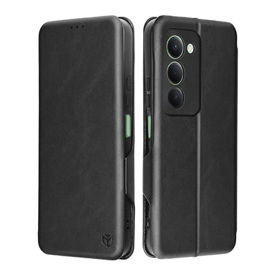 Husa pentru Xiaomi Redmi 15 5G, Techsuit Safe Wallet Plus, negru