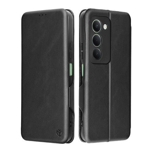 Husa pentru Xiaomi Redmi 15 5G, Techsuit Safe Wallet Plus, negru