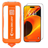 Folie de protectie pentru iPhone 16 Pro, Torras GlassGo Install Master