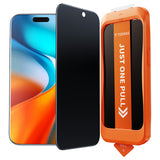 Folie de protectie pentru iPhone 17 Air, Torras GlassGo Install Master Privacy