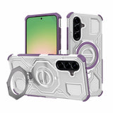 Husa pentru Samsung Galaxy A56 5G, Techsuit Carbon Shield PRO, mov