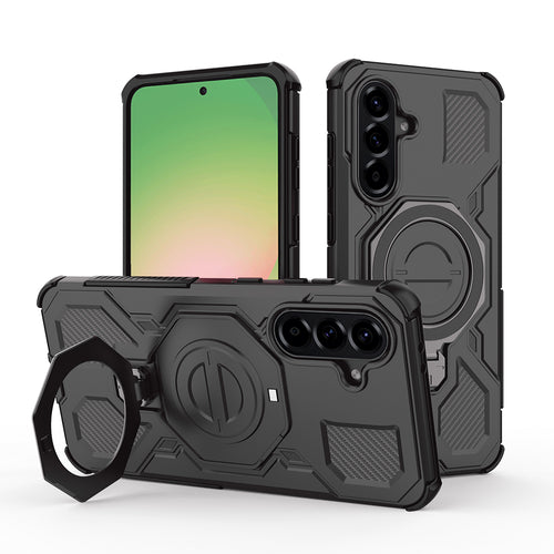 Husa pentru Samsung Galaxy A56 5G, Techsuit Carbon Shield PRO, negru