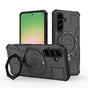 Husa pentru Samsung Galaxy A56 5G, Techsuit Carbon Shield PRO, negru