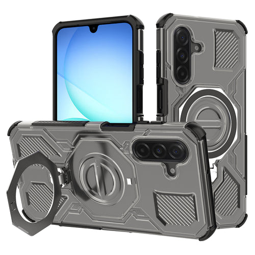 Husa pentru Samsung Galaxy A17 5G, Techsuit Carbon Shield PRO, fumuriu