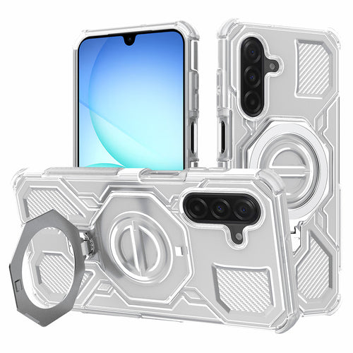 Husa pentru Samsung Galaxy A17 5G, Techsuit Carbon Shield PRO, alb