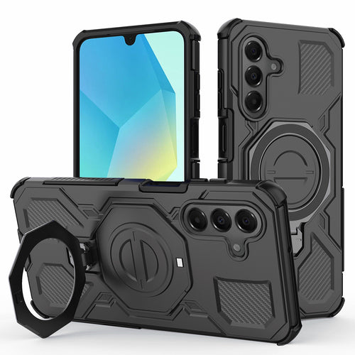 Husa pentru Samsung Galaxy A16 4G, Techsuit Carbon Shield PRO, negru