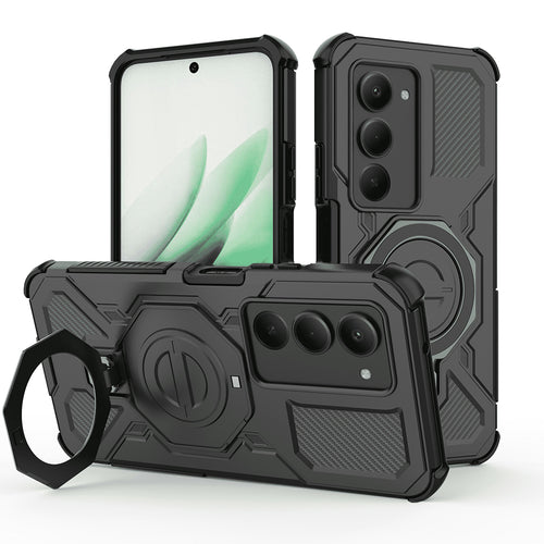 Husa pentru Xiaomi Redmi 15 5G, Techsuit Carbon Shield PRO, negru