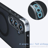 Husa pentru Samsung Galaxy A07 4G, Techsuit PureFrost MagSafe, negru frost