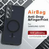 Husa pentru Samsung Galaxy A07 4G, Techsuit PureFrost MagSafe, negru frost