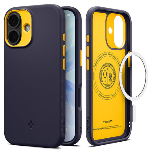 Husa pentru iPhone 17, Spigen Caseology Nano Pop MagSafe (ACS10364), mov