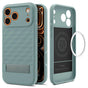 Husa pentru iPhone 17 Pro Max, Spigen Caseology Parallax S MagSafe (ACS09912), verde
