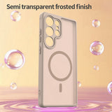 Husa pentru Samsung Galaxy S25 Ultra, Techsuit HaloFrost II MagSafe, auriu