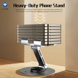 Suport de birou Lito Suport telefon (LT-H01), Pliabil, 360° rotation, One-Hand Operation, Universal, Anti-Slip Design, gri