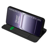Husa pentru OnePlus Nord CE5, Techsuit Magskin Book, negru