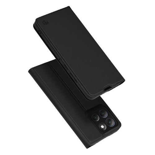 Husa pentru Motorola Moto G86 Power, Techsuit Magskin Book, negru